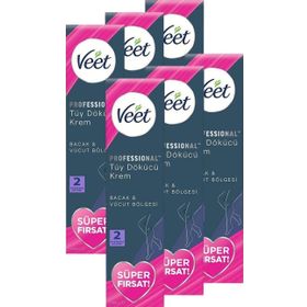 Veet Professional Promo Tüm Ciltler 6x200 ml Tüy Dökücü Krem