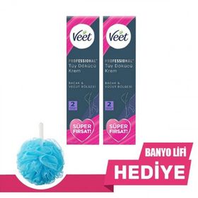 Veet Professional Tüm Ciltler 2x200 ml Tüy Dökücü Krem