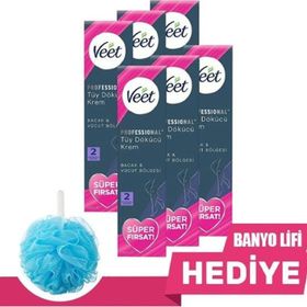 Veet Professional Tüm Ciltler 6x200 ml Tüy Dökücü Krem