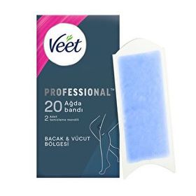 Veet Profesyonel Hassas Ciltler 20'li Ağda Bandı