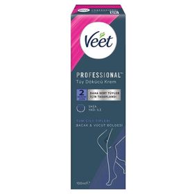 Veet Profesyonel Krem Bacak ve Vücut 100 ml Tüy Dökücü