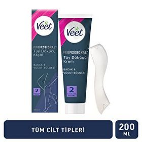 Veet Profesyonel Tüm Ciltler 200 ml Tüy Dökücü Krem