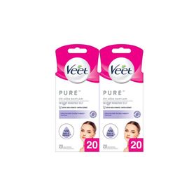 Veet Pure 2x20'li Yüz Ağda Bandı