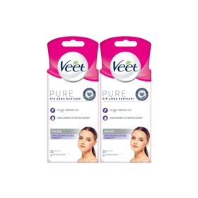 Veet Pure 2x20'li Yüz Ağda Bandı