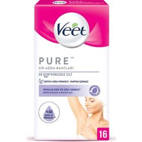 Veet Pure Komple Bakım Seti Hipoalerjenik 20'li Ağda 20'li Yüz AğdaBandı 16'lı Bikini Koltuk Altı Ağda