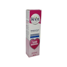 Veet Pure Tüy Dökücü Krem 200 ml Hassas Ciltler için Bacak ve Vücut Bölgesi