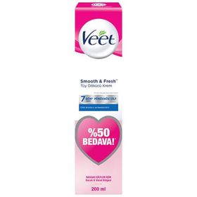 Veet Smooth & Fresh Hassas Cilt 200 ml Tüy Dökücü Krem