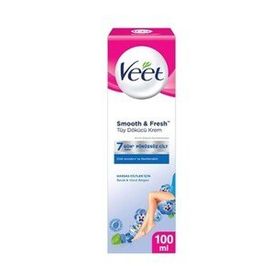 Veet Smooth Fresh Hassas Ciltler 100 ml Tüy Dökücü Krem