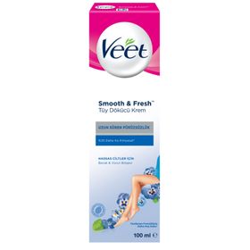 Veet Smooth Fresh Hassas Ciltler 100 ml Tüy Dökücü Krem