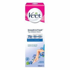 Veet Smooth Fresh Hassas Ciltler 100 ml Tüy Dökücü Krem