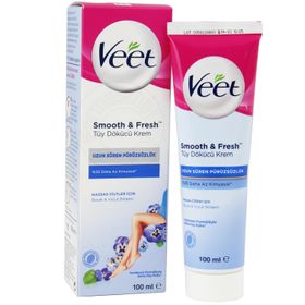 Veet Smooth Fresh Hassas Ciltler 100 ml Tüy Dökücü Krem