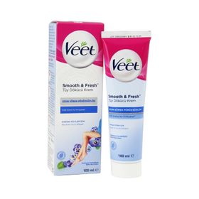 Veet Smooth Fresh Hassas Ciltler 100 ml Tüy Dökücü Krem