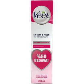 Veet Smooth & Fresh Tüy Dökücü Normal Ciltler İçin 200 ml Krem