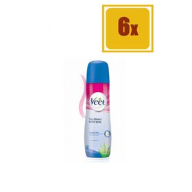 Veet Sprey Krem 6'lı Hassas Ciltler 150 ml Tüy Dökücü