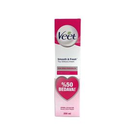 Veet Süper Fırsat Paketi Bacak ve Vücut Bölgesi Normal Ciltler 2x200 ml Tüy Dökücü Krem