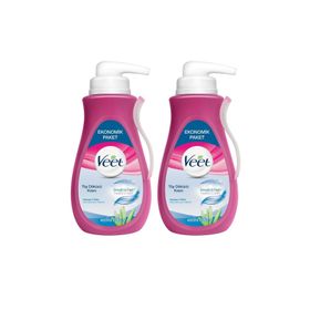 Veet Süper Fırsat Paketi Bacak ve Vücut Bölgesi Normal Ciltler 2x200 ml Tüy Dökücü Krem