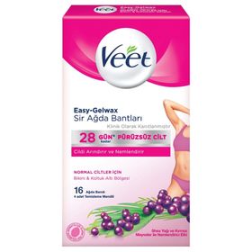 Veet Yüz ve Bikini Bölgesi İçin Soğuk Ağda Bandı