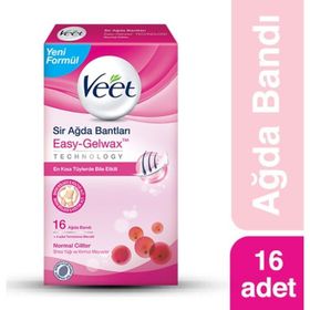 Veet Yüz ve Bikini Bölgesi İçin Soğuk Ağda Bandı