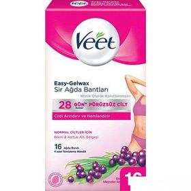 Veet Yüz ve Bikini Bölgesi İçin Soğuk Ağda Bandı