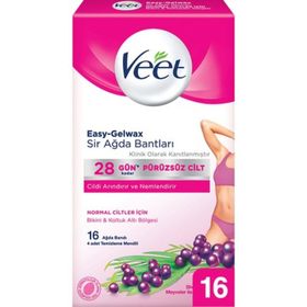 Veet Yüz ve Bikini Bölgesi İçin Soğuk Ağda Bandı