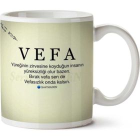 Vefa Baskılı Kupa