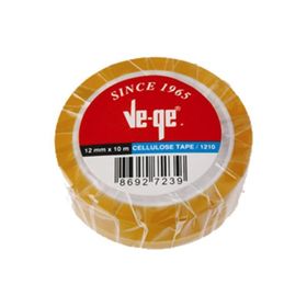 Vege 12 mm 10 m Cellulose Bant