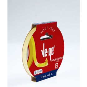 Vege 12 mm 25 m Çift Taraflı Bant