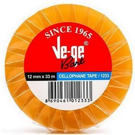 Vege 12x33 m 12'li Paket Selefon Bant