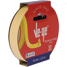 Vege 19 mm x 25 m Çift Taraflı Bant