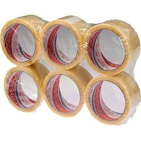 Vege 45x40 6'lı Paket Fil Şeffaf Koli Bandı