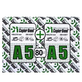 Vege 80 gr 1000'li 2'li 5'li Paket A5 Copier Bond Fotokopi