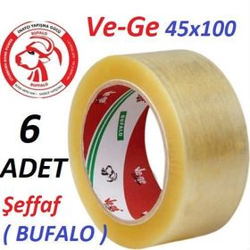 Vege Bufalo 45x100 m 6 Adet Koli Bandı
