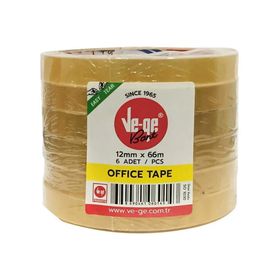 Vege Eto 1266 12 mm x 66 m 6 Adet Selefon Bant