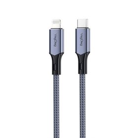 Veggieg 1.2 mt 27W 3A USB Type-C to Lightning iPhone iPad MFI Uyumlu Hızlı Şarj ve Data Senkronizasyon Kablosu