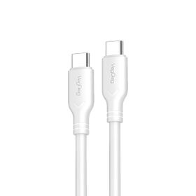 Veggieg 1.2 mt 60W Type-C to Type-C Hızlı Şarj ve Data Kablosu
