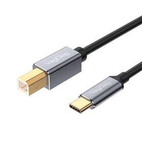 Veggieg 1.5 mt Type-C To USB-B Yazıcı Kablosu