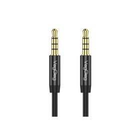 Veggieg 1 mt 3.5 mm Jack TRRS Hi-Fi AUX Mikrofon ve Ses Kablosu
