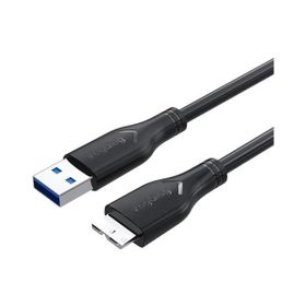 Veggieg 1 mt Micro B HDD Şarj ve Data 3.0 USB Kablo