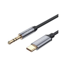 Veggieg 1 mt USB Type-C to 3.5 mm AUX Hi-Fi Ses Kablosu