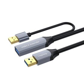 Veggieg 25 mt Sinyal Güçlendirici Extender Destekli USB-A USB 3.0 Uzatıcı Kablo