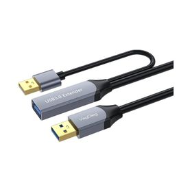 Veggieg 25 mt Sinyal Güçlendirici Extender Destekli USB-A USB 3.0 Uzatıcı Kablo