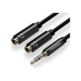 Veggieg 3.5 mm 2 Kulaklık Çoklayıcı Y Kablo