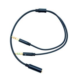 Veggieg 3.5 mm Kulaklık ve Mikrofon Ayırıcı Y Kablo