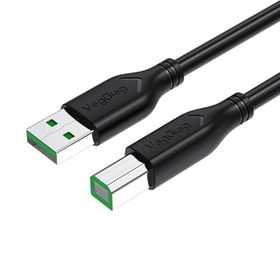 Veggieg 3 mt Siyah USB B Printer Tarayıcı Yazıcı Data Kablosu