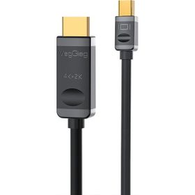 Veggieg 4K 30 Hz 1.5 mt Dönüştürücü Mini Displayport to HDMI Kablo