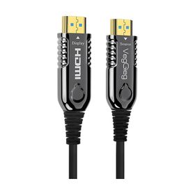 Veggieg 4K 60 Hz 18 GBPS HDR ARC HDCP Fiber Optik 2.0 12 mt HDMI Kablo