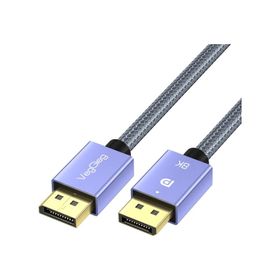Veggieg 5 mt 8K 60 Hz 4K 165 Hz 2K 240 Hz 1.4 Displayport Kablo