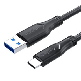 Veggieg 50 cm USB 3.0 to Type-C 60W 10 GBPS Data ve Şarj Kablosu