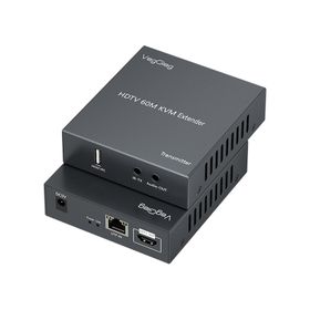 Veggieg 60 mt 1080P Full HD 60 Hz HDMI KVM Extender Cat5E/6 HDMI Menzil Genişletici Uzatıcı