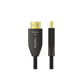 Veggieg 8K 60 Hz 4K 120 Hz 48 GBPS HDR ARC HDCP Fiber Optik 2.1 40 mt HDMI Kablo